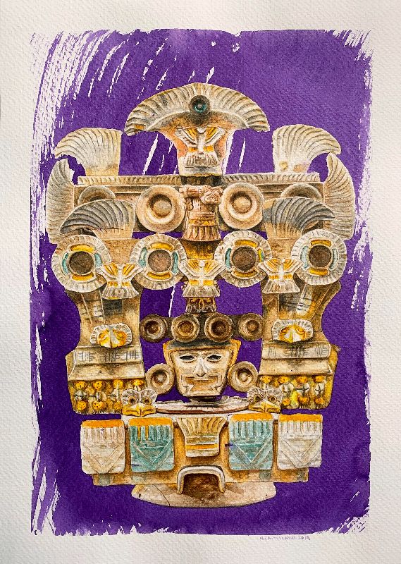 Bracero ceremonial (Teotihuacán)