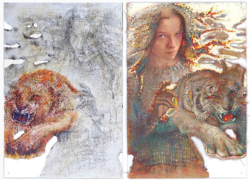BEASTS III, Diptych BEASTS III, Diptych