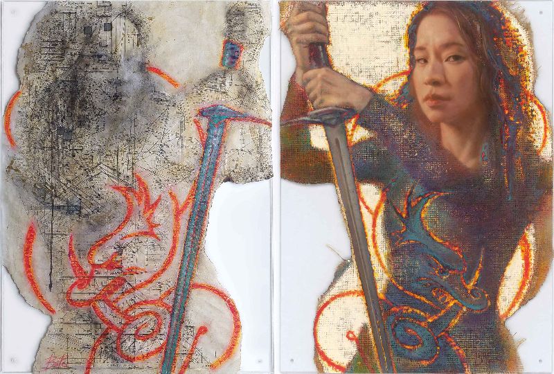 TRANSFER - In the Year of the Dragon, Diptych TRANSFER - In the Year of the Dragon, Diptych