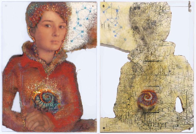 TRANSFER - The solution is within you., Diptych TRANSFER - The solution is within you., Diptych
