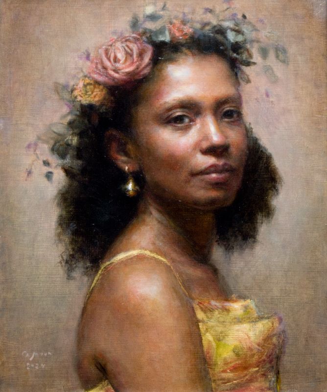 Lady with a Gold Earring Lady with a Gold Earring