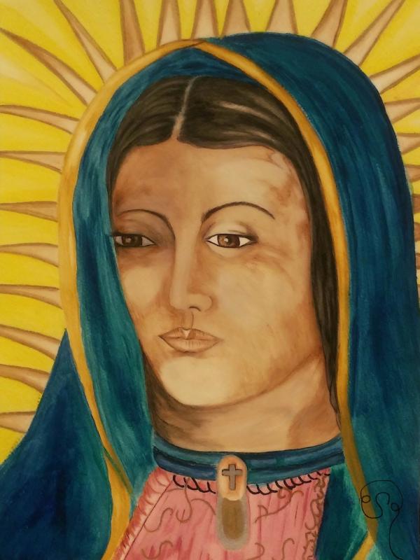 La virgen de Guadalupe 